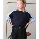 【WEB限定】異素材コクーンポンチプルオーバー | AMERICAN HOLIC | 詳細画像2 