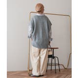 【WEB限定】ラメ入りVネックニットベスト | AMERICAN HOLIC | 詳細画像21 