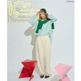 【Mickey&Friends】イニシャル刺繍CAP | AMERICAN HOLIC | 詳細画像8 