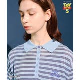 【TOY STORY 5】ボーダー半袖ニットポロ | AMERICAN HOLIC | 詳細画像6