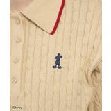 【Mickey&Friends】ケーブルニットポロ | AMERICAN HOLIC | 詳細画像7