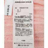 【Mickey&Friends】ケーブルニットポロ | AMERICAN HOLIC | 詳細画像66
