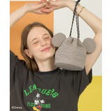 ブラウン | 【Mickey&Friends】巾着バッグ | AMERICAN HOLIC