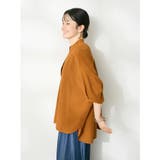 バンドカラーバックタック5分袖ブラウス | CRAFT STANDARD BOUTIQUE | 詳細画像4 