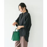 バンドカラーバックタック5分袖ブラウス | CRAFT STANDARD BOUTIQUE | 詳細画像30 