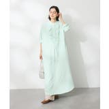 グリーン | デシンフリルワンピース | CRAFT STANDARD BOUTIQUE