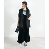 ベロアレース付きキャミワンピース | CRAFT STANDARD BOUTIQUE | 詳細画像5 