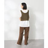 ワッフル編み短丈ニットベスト | CRAFT STANDARD BOUTIQUE | 詳細画像32