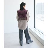 ベロアレース付きベスト | CRAFT STANDARD BOUTIQUE | 詳細画像24