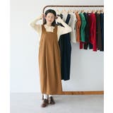 モカ | キナリノコラボ/タックジャンパースカート | CRAFT STANDARD BOUTIQUE