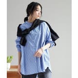 ストライプブルー | 【追加】バンドカラーシャツ/25SS | CRAFT STANDARD BOUTIQUE