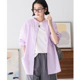 ストライプピンク | 【追加】バンドカラーシャツ/25SS | CRAFT STANDARD BOUTIQUE