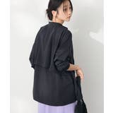 ブラック | 【追加】バックフリルシャツ/25SS | CRAFT STANDARD BOUTIQUE