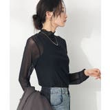 ブラック | チュールトップスインナー | CRAFT STANDARD BOUTIQUE