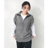 モールニットジップベスト | CRAFT STANDARD BOUTIQUE | 詳細画像2 