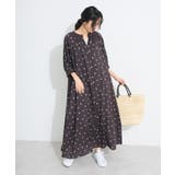 インド綿2WAYボイルギャザーネックワンピース | CRAFT STANDARD BOUTIQUE | 詳細画像4 