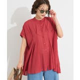 レッド | 【追加】ヴィンテージボイルタックチュニック | CRAFT STANDARD BOUTIQUE