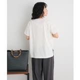 接触冷感/UVカット レースシアーTシャツ | CRAFT STANDARD BOUTIQUE | 詳細画像10