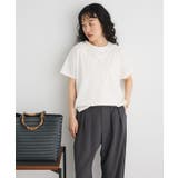 接触冷感/UVカット レースシアーTシャツ | CRAFT STANDARD BOUTIQUE | 詳細画像8