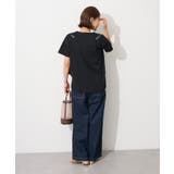 接触冷感/UVカット レースシアーTシャツ | CRAFT STANDARD BOUTIQUE | 詳細画像20