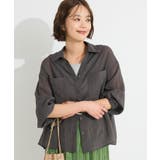チャコールグレー | シアーシャツ | CRAFT STANDARD BOUTIQUE