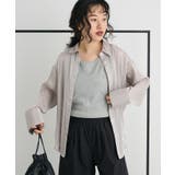 グレー | オーガンジーブラウス | CRAFT STANDARD BOUTIQUE