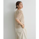 ハーフスリーブメッシュニットカーディガン | CRAFT STANDARD BOUTIQUE | 詳細画像19