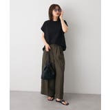 リネンライク3タックパンツ | CRAFT STANDARD BOUTIQUE | 詳細画像6 