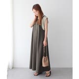 リネンライクフレアジャンパースカート | CRAFT STANDARD BOUTIQUE | 詳細画像7