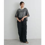 レースワイドTブラウス | CRAFT STANDARD BOUTIQUE | 詳細画像4 