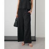 ブラック | カットジャガードパンツ | CRAFT STANDARD BOUTIQUE