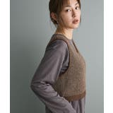 ワッフル編みニットベスト | CRAFT STANDARD BOUTIQUE | 詳細画像10 