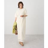 ビッグシルエット5分袖ワンピース | CRAFT STANDARD BOUTIQUE | 詳細画像3 