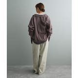 衿ギャザーシャツブラウス | CRAFT STANDARD BOUTIQUE | 詳細画像22