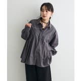 タイ付きタックシャツチュニック | CRAFT STANDARD BOUTIQUE | 詳細画像12