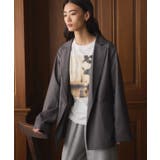 チャコールグレー | ダブルオーバーサイズジャケット | CRAFT STANDARD BOUTIQUE