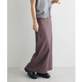 ブラウン | バイアスIラインスカート | CRAFT STANDARD BOUTIQUE