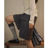 チャコールグレー | ロールアップハーフパンツ | CRAFT STANDARD BOUTIQUE