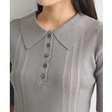 半袖2WAYリブニットポロシャツ | CRAFT STANDARD BOUTIQUE | 詳細画像28