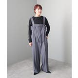 チャコールグレー | ワイドサロペットパンツ | CRAFT STANDARD BOUTIQUE