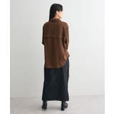 オーバーサイズサテンシャツ | CRAFT STANDARD BOUTIQUE | 詳細画像10 