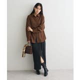 オーバーサイズサテンシャツ | CRAFT STANDARD BOUTIQUE | 詳細画像7 