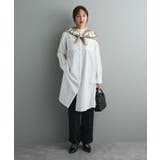 バンドカラーロングシャツチュニック | CRAFT STANDARD BOUTIQUE | 詳細画像2 