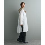 バンドカラーロングシャツチュニック | CRAFT STANDARD BOUTIQUE | 詳細画像4 