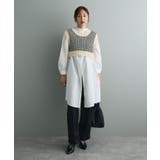 バンドカラーロングシャツチュニック | CRAFT STANDARD BOUTIQUE | 詳細画像7 