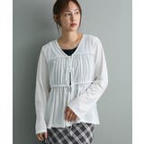 オフホワイト | ドロストギャザープルオーバー | CRAFT STANDARD BOUTIQUE