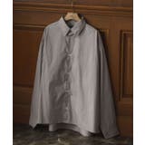 グレー | ショート丈ブロードシャツ | CRAFT STANDARD BOUTIQUE