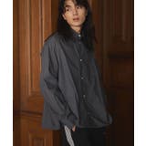 チャコールグレー | ショート丈ブロードシャツ | CRAFT STANDARD BOUTIQUE