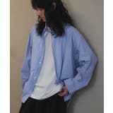 ストライプブルー | ショート丈ブロードシャツ | CRAFT STANDARD BOUTIQUE