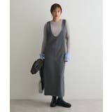 グレー | Uネックジャンパースカート | CRAFT STANDARD BOUTIQUE